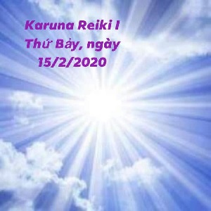 Lớp Karuna Reiki I, thứ bảy 15-2-2020