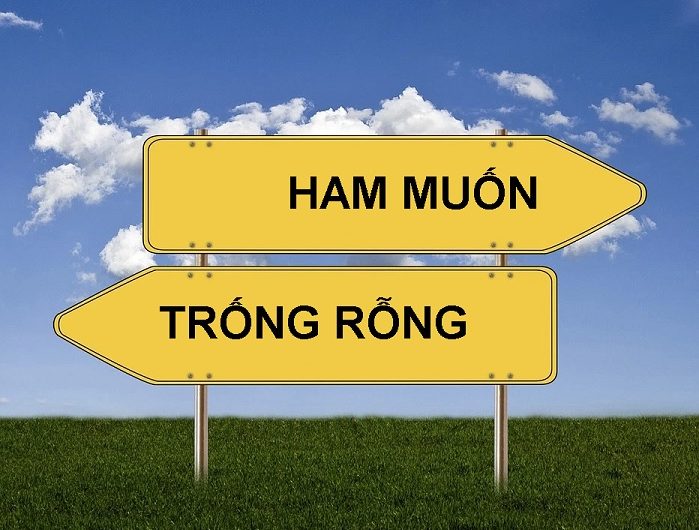 Trống rỗng và ham muốn