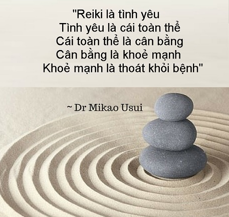 Lau sạch thân thể và làm Reiki