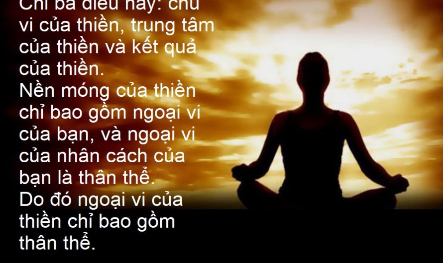 Thân thể- quan sát chu vi và trung tâm