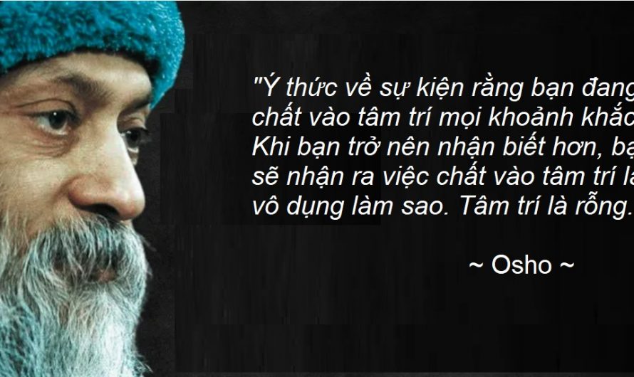 Làm sao làm rỗng tâm trí