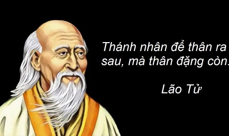 Thánh nhân để thân ra sau, mà thân đặng còn