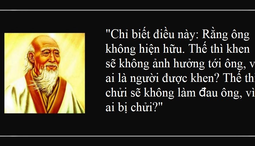 Vô hiện hữu là bản thể của chúng ta