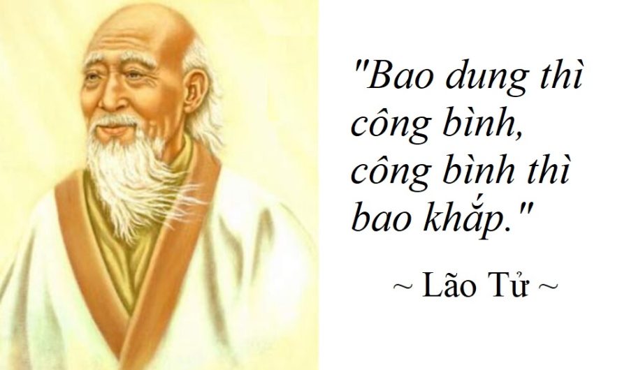 Bao dung thì công bình, công bình thì bao khắp