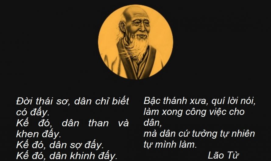 Người cai trị dựa trên sợ hay yêu