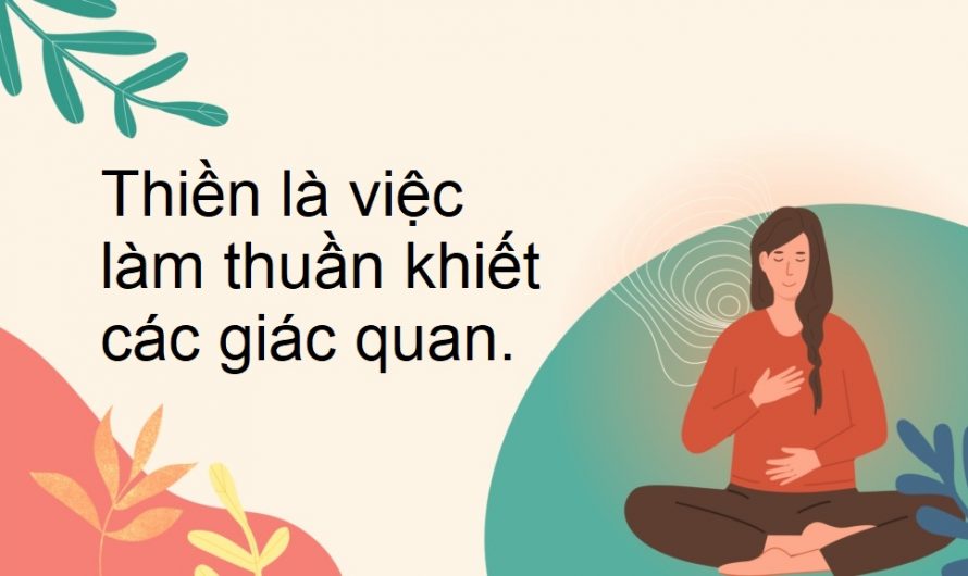 Giết các ham muốn về giác quan