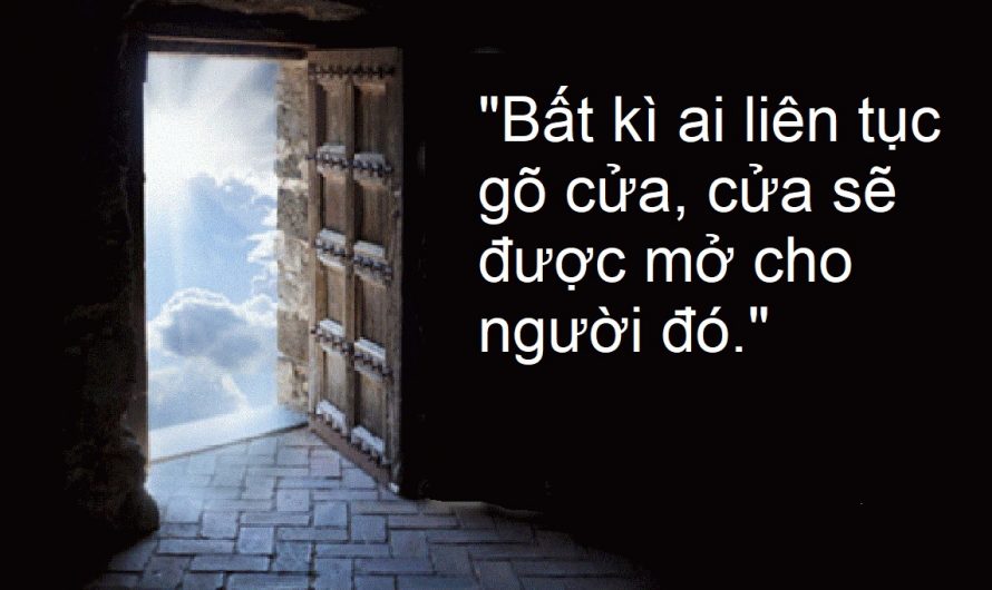 Liên tục gõ cửa